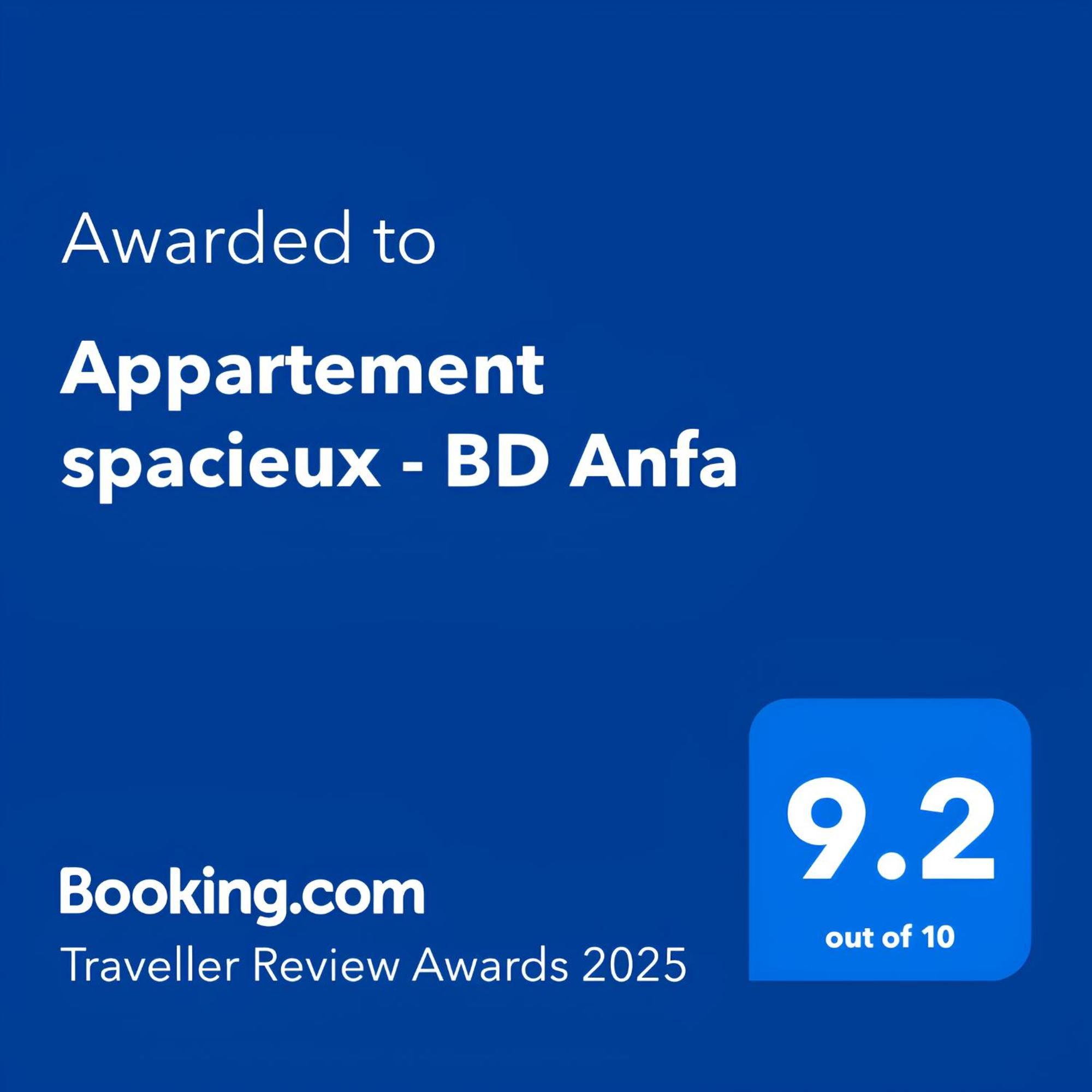 Appartement Spacieux - Bd Anfa Casablanca Eksteriør billede